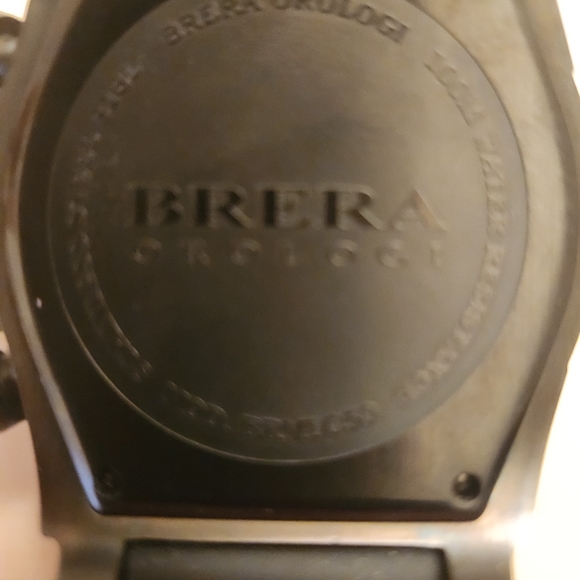 Brera orologi militare black men's big watch - Picture 4 of 6
